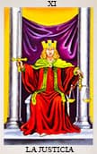 tarot del amor La Justicia